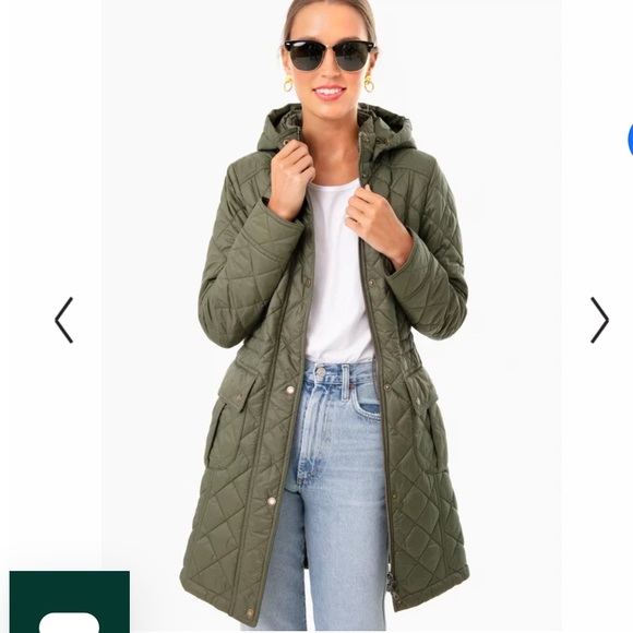 olive green plus size coat